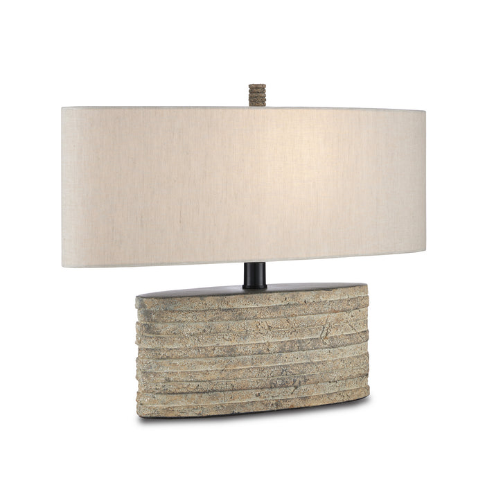 Currey and Company 6000-0858 One Light Table Lamp, Rustic