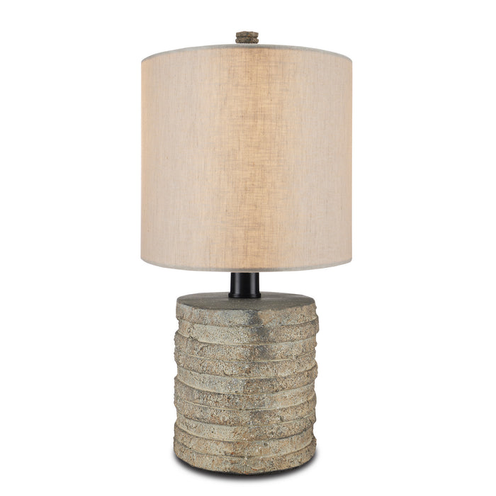Currey and Company 6000-0858 One Light Table Lamp, Rustic