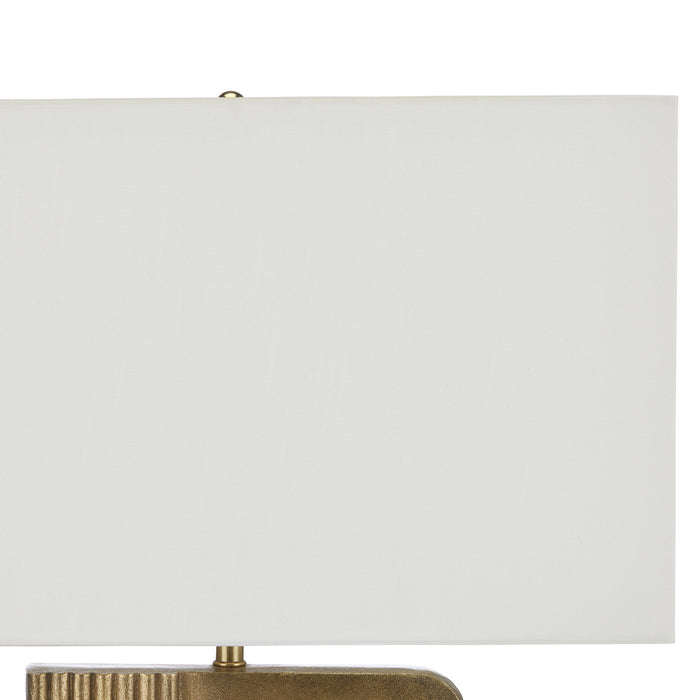 Currey and Company 6000-0859 One Light Table Lamp, Antique Brass