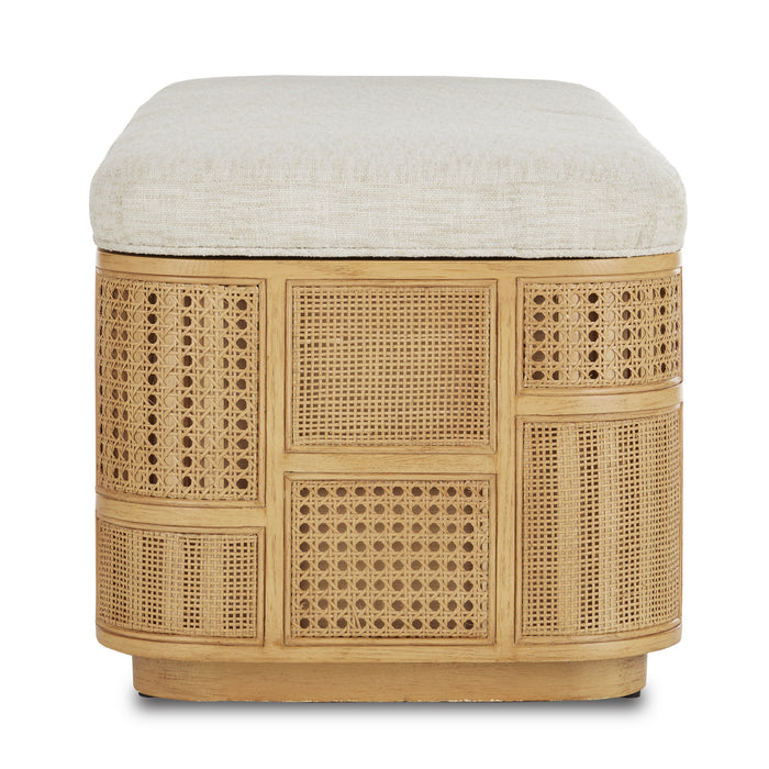 Currey and Company 7000-0662 Bench, Sea Sand