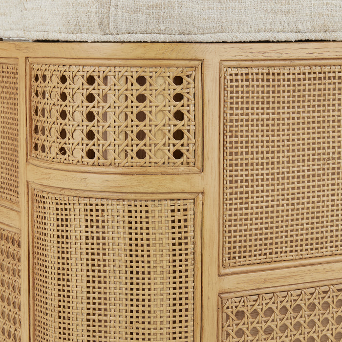 Currey and Company 7000-0662 Bench, Sea Sand