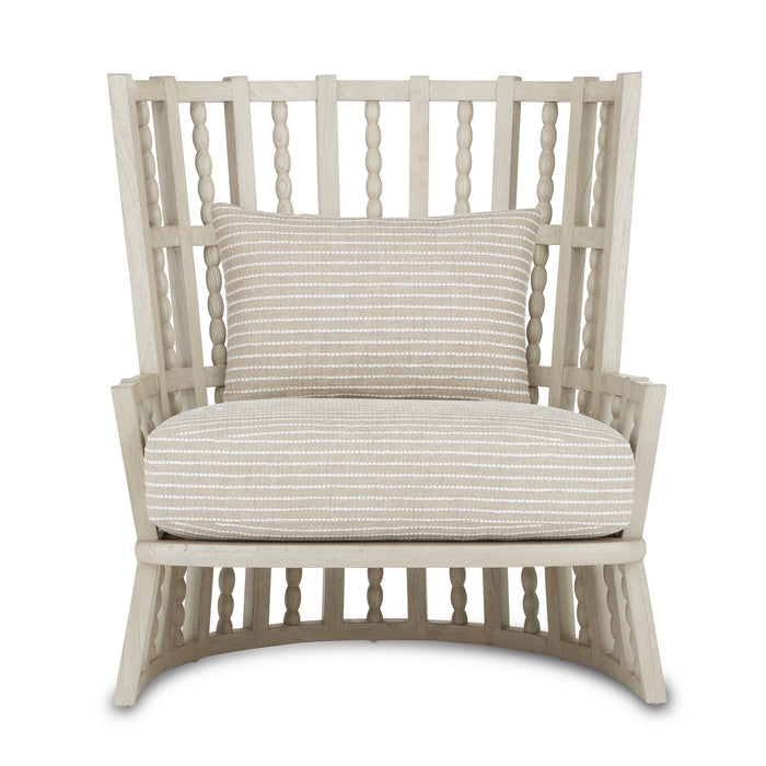 Currey and Company 7000-0682 Chair, Fog Gray