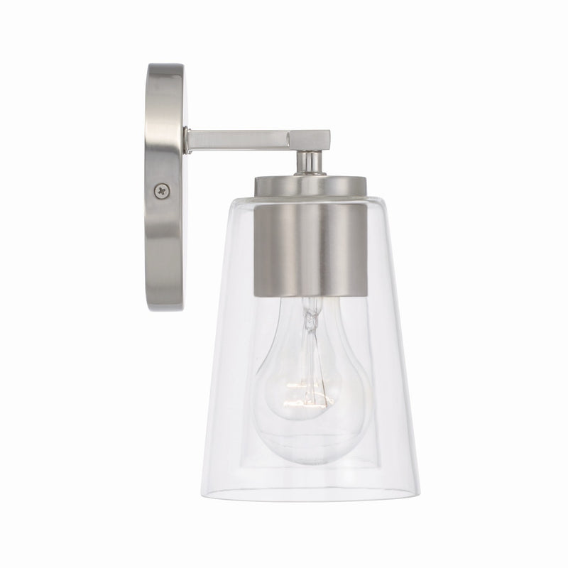 Capital Lighting 148621BN-537 Two Light Vanity, Brushed Nickel