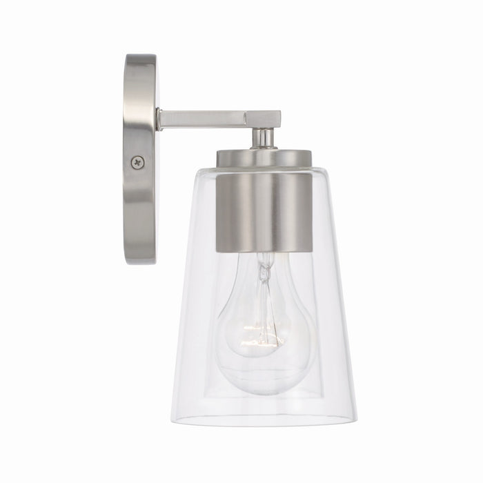 Capital Lighting 148621BN-537 Two Light Vanity, Brushed Nickel
