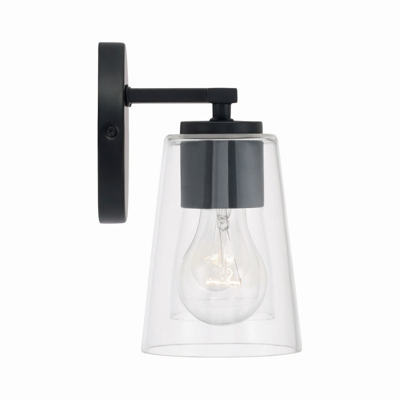 Capital Lighting 148621MB-537 Two Light Vanity, Matte Black