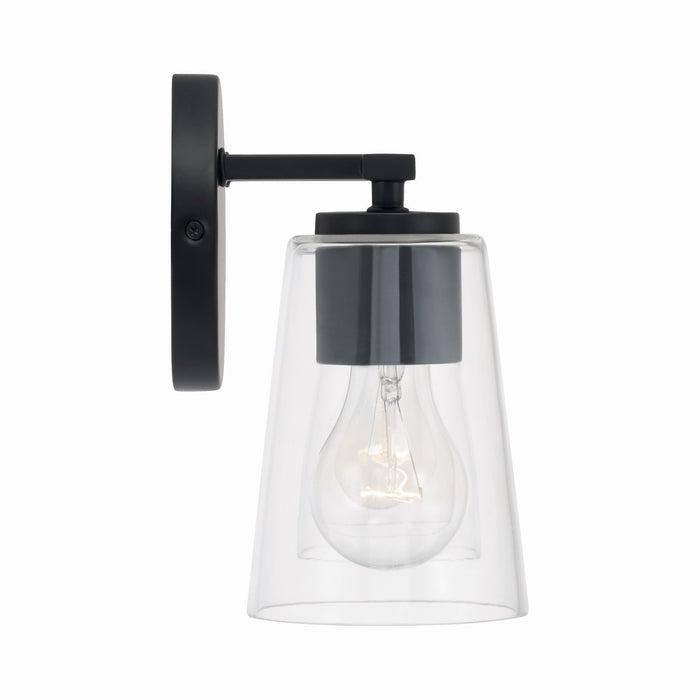 Capital Lighting 148621MB-537 Two Light Vanity, Matte Black