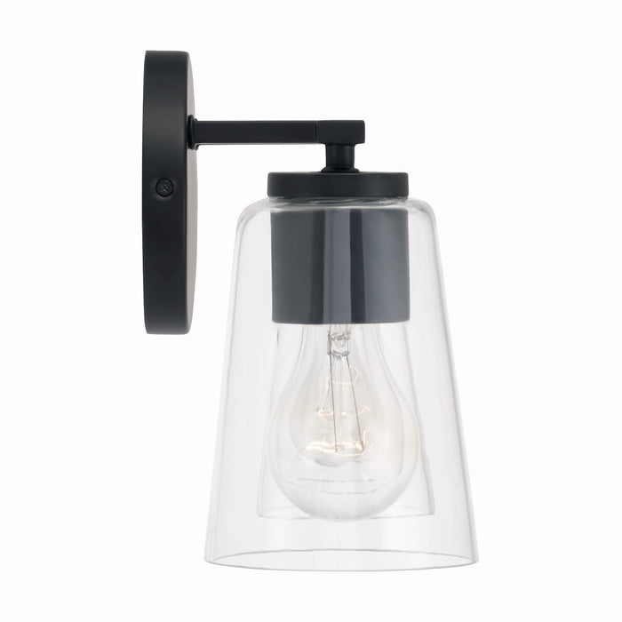 Capital Lighting 148631MB-537 Three Light Vanity, Matte Black