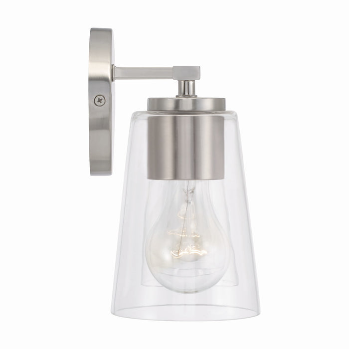 Capital Lighting 148641BN-537 Four Light Vanity, Brushed Nickel