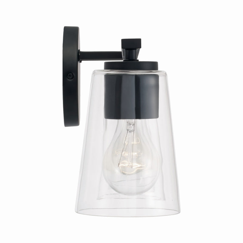 Capital Lighting 148641MB-537 Four Light Vanity, Matte Black