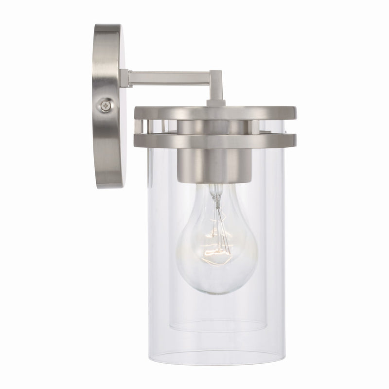 Capital Lighting 148721BN-539 Two Light Vanity, Brushed Nickel