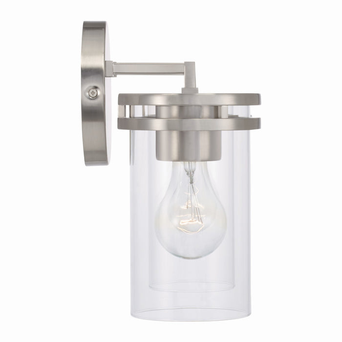 Capital Lighting 148721BN-539 Two Light Vanity, Brushed Nickel