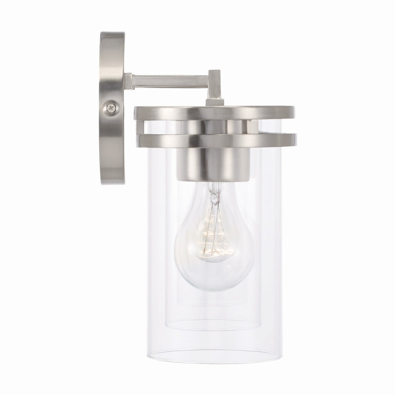 Capital Lighting 148731BN-539 Three Light Vanity, Brushed Nickel