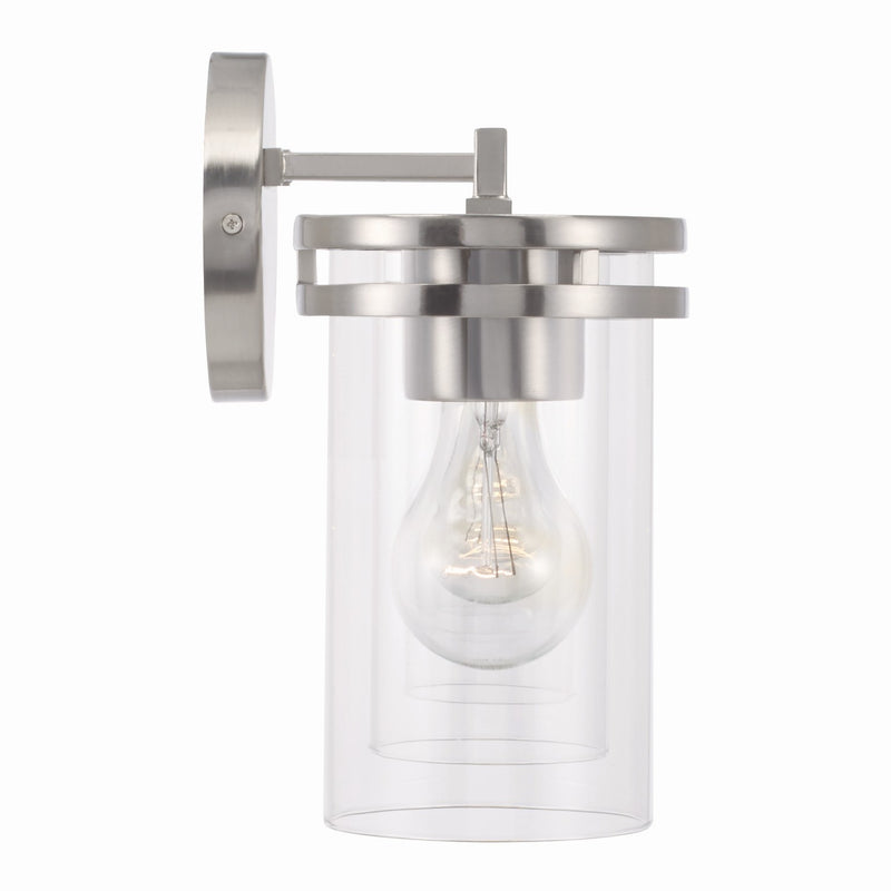 Capital Lighting 148741BN-539 Four Light Vanity, Brushed Nickel