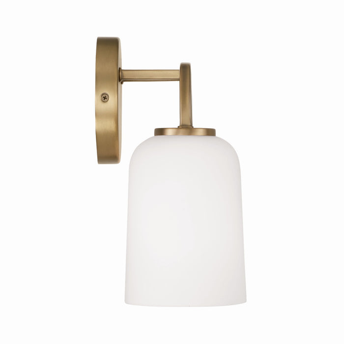 Capital Lighting 148831AD-542 Three Light Vanity, Aged Brass