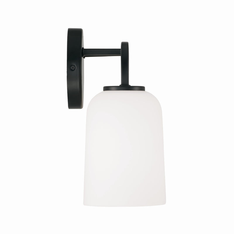 Capital Lighting 148841MB-542 Four Light Vanity, Matte Black