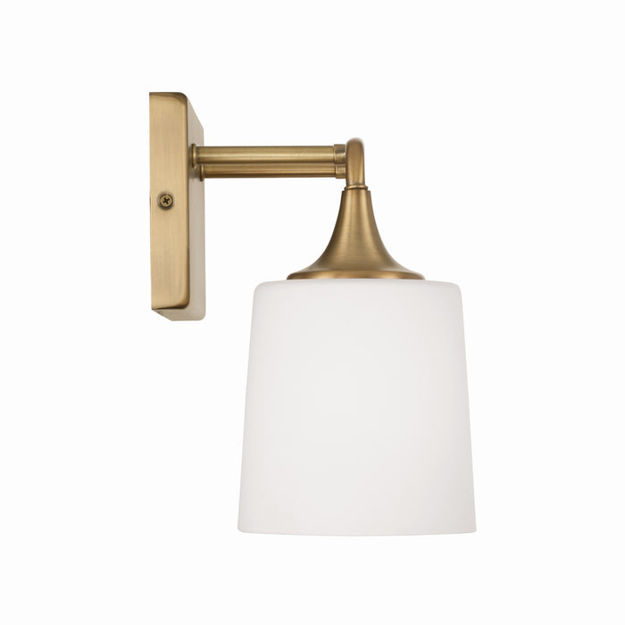 Capital Lighting 148921AD-541 Two Light Vanity, Aged Brass