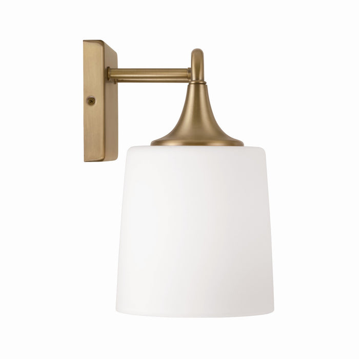 Capital Lighting 148941AD-541 Four Light Vanity, Aged Brass