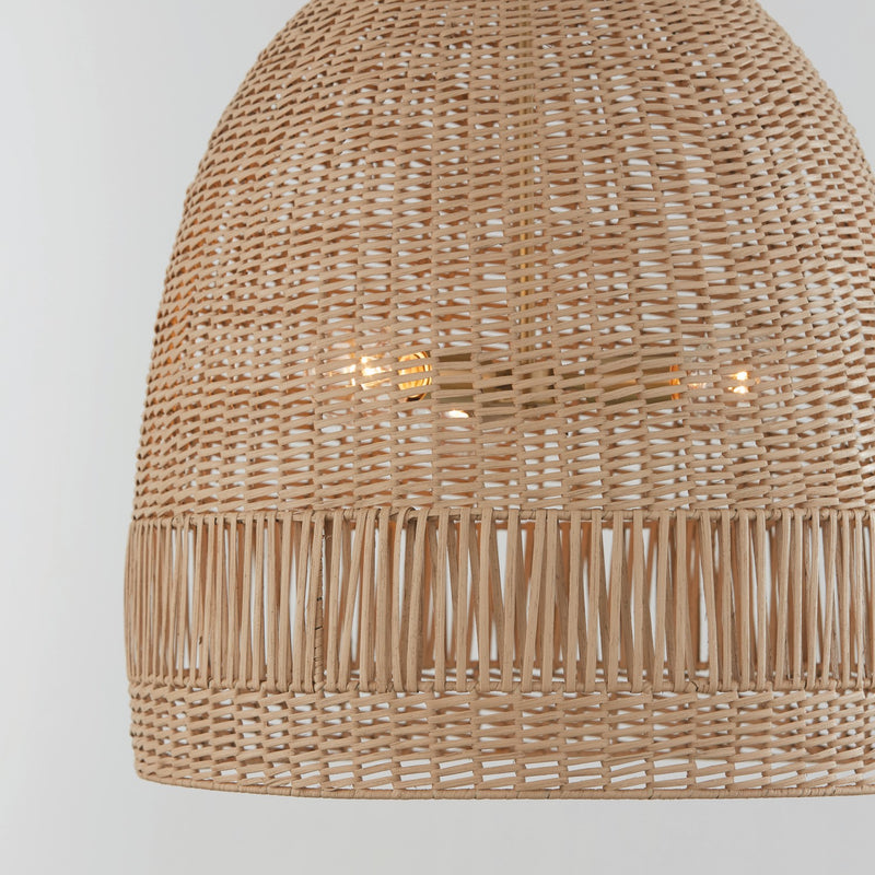 Capital Lighting 347533MA Three Light Pendant, Matte Brass