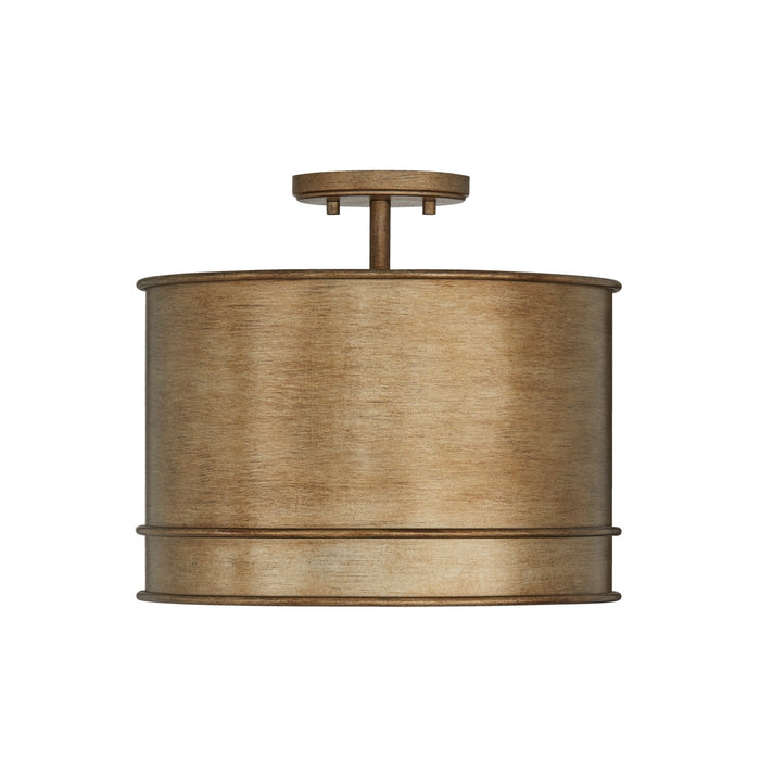 Capital Lighting 349211ML One Light Pendant, Mystic Luster