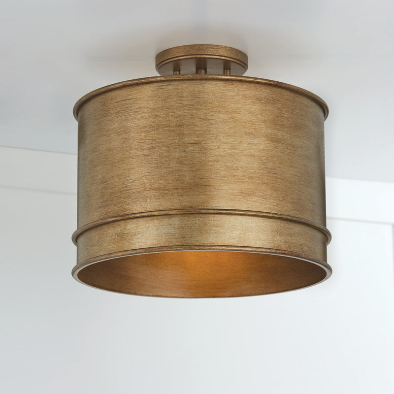 Capital Lighting 349211ML One Light Pendant, Mystic Luster