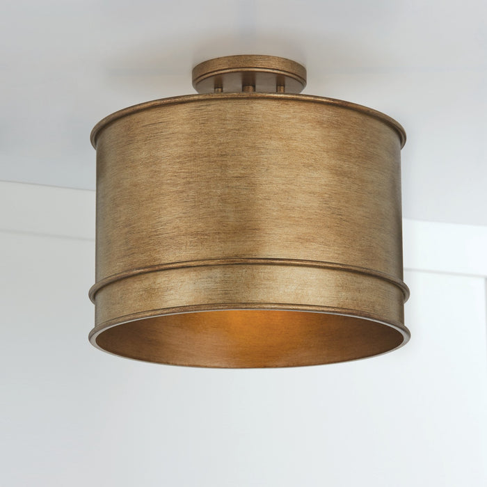 Capital Lighting 349211ML One Light Pendant, Mystic Luster