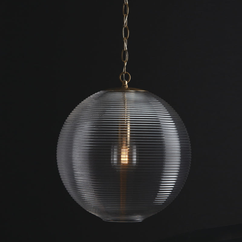 Capital Lighting 349911MA One Light Pendant, Matte Brass