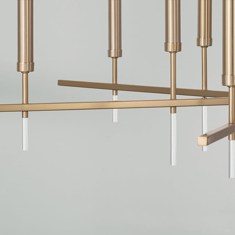 Capital Lighting 449302MA 20 Light Chandelier, Matte Brass