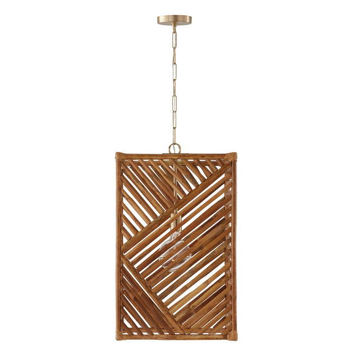 Capital Lighting 547411MA One Light Foyer, Matte Brass