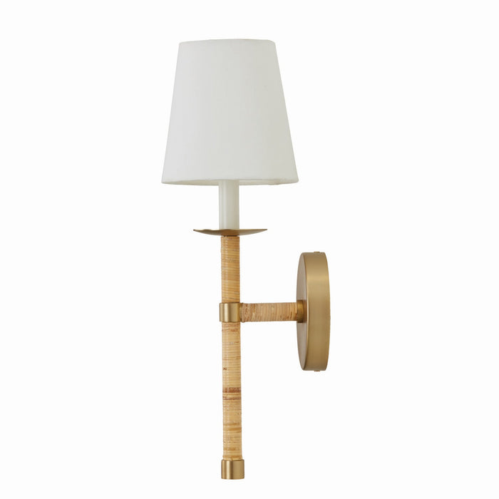 Capital Lighting 647211MA-705 One Light Wall Sconce, Matte Brass