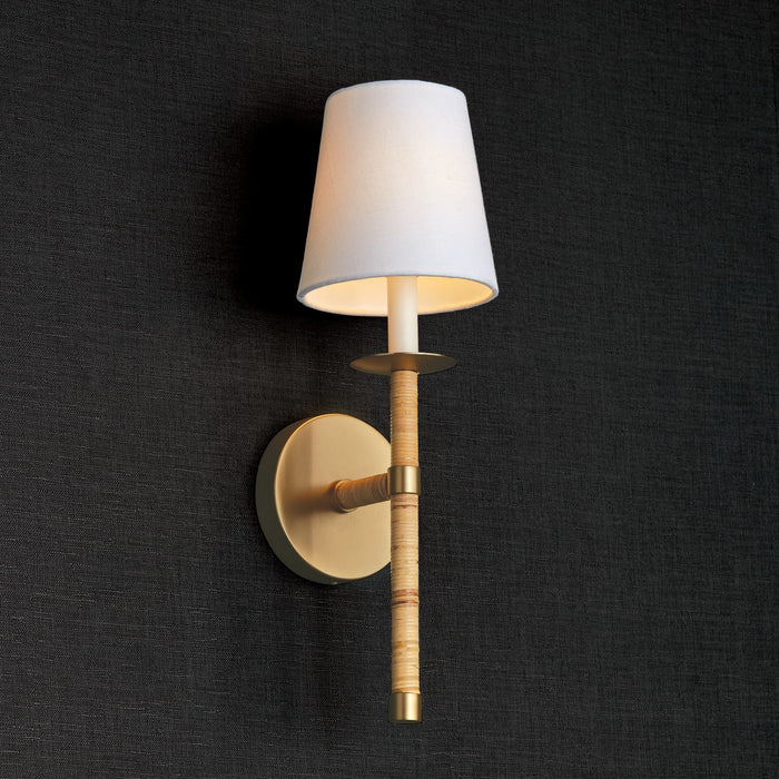 Capital Lighting 647211MA-705 One Light Wall Sconce, Matte Brass