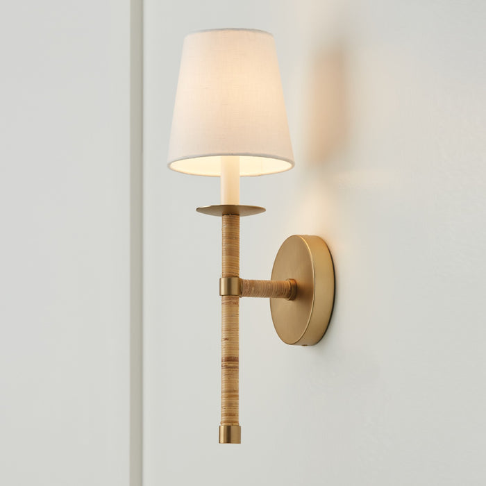 Capital Lighting 647211MA-705 One Light Wall Sconce, Matte Brass