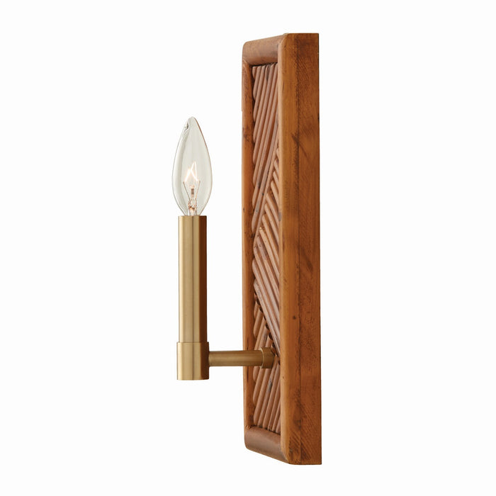 Capital Lighting 647411MA One Light Wall Sconce, Matte Brass