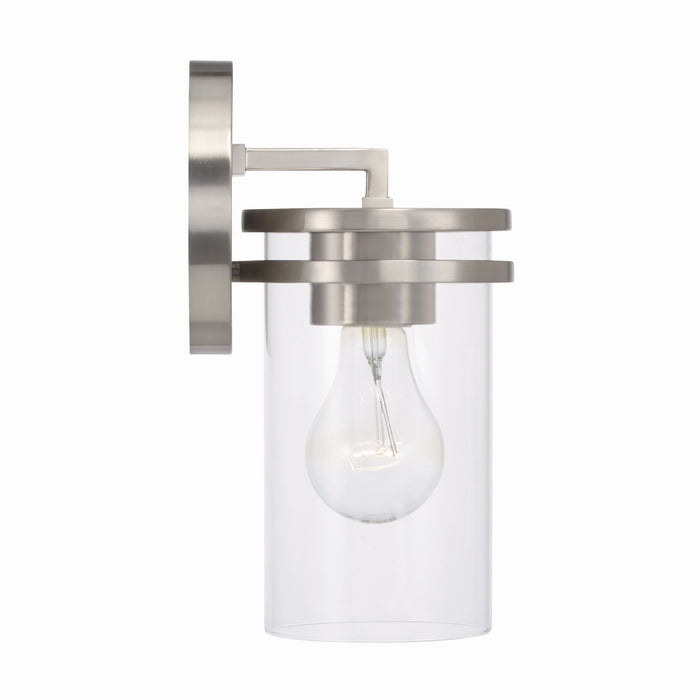 Capital Lighting 648711BN-539 One Light Wall Sconce, Brushed Nickel
