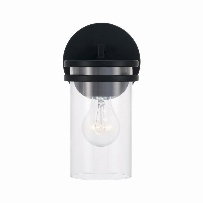 Capital Lighting 648711MB-539 One Light Wall Sconce, Matte Black