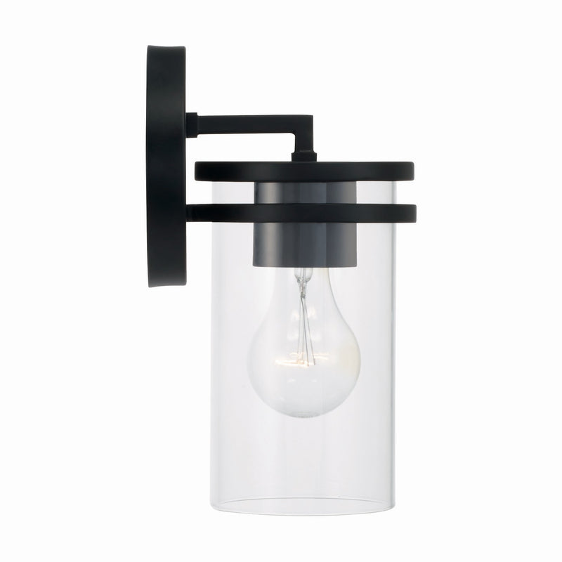 Capital Lighting 648711MB-539 One Light Wall Sconce, Matte Black