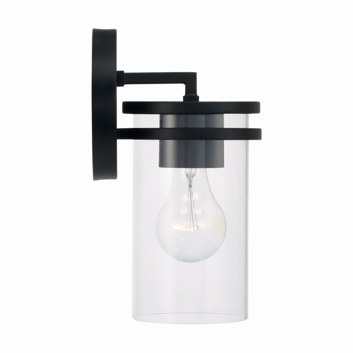 Capital Lighting 648711MB-539 One Light Wall Sconce, Matte Black