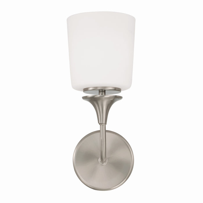 Capital Lighting 648911BN-541 One Light Wall Sconce, Brushed Nickel