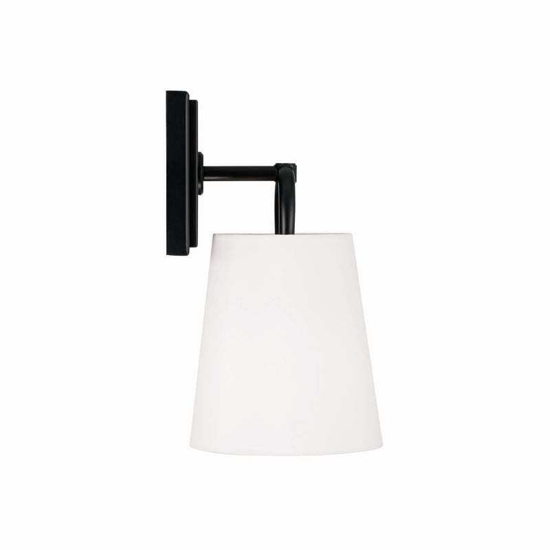 Capital Lighting 649411MB One Light Wall Sconce, Matte Black