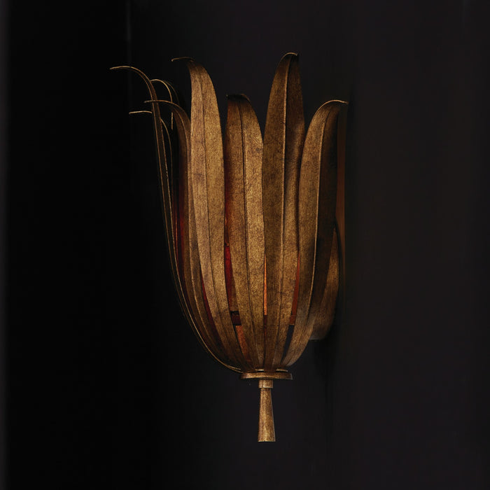 Capital Lighting 649511AG One Light Wall Sconce, Antique Gold