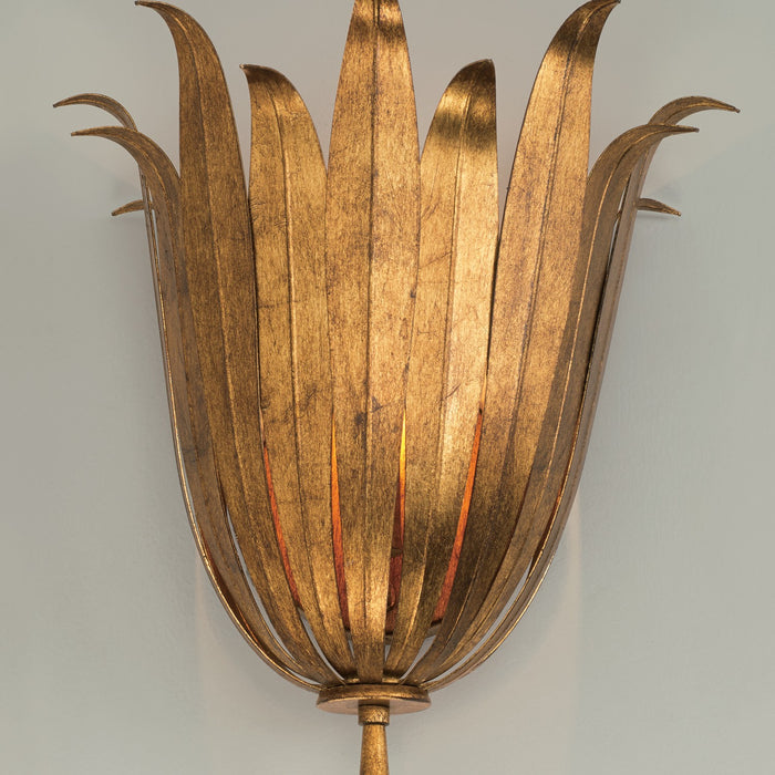 Capital Lighting 649511AG One Light Wall Sconce, Antique Gold