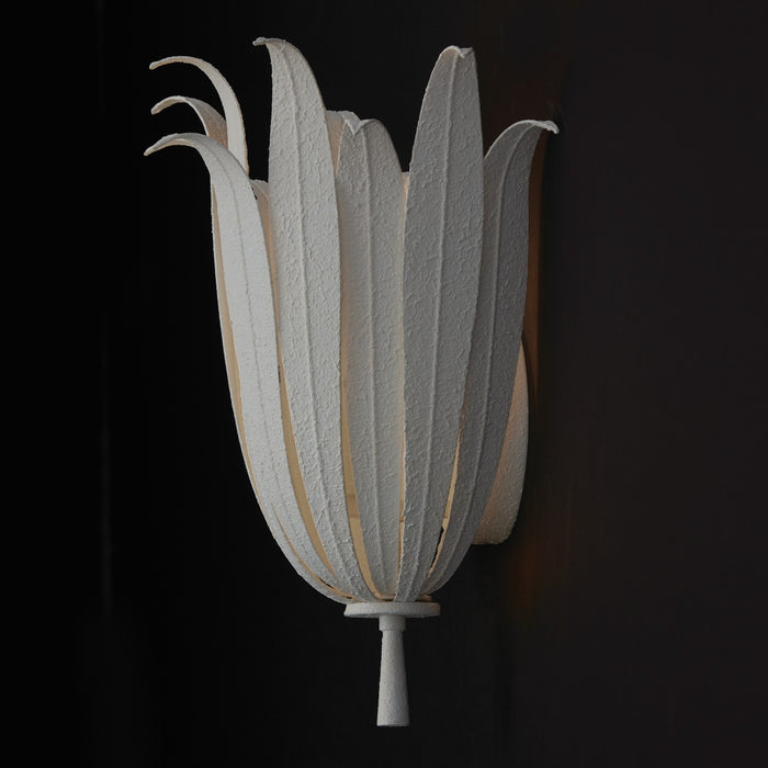 Capital Lighting 649511XW One Light Wall Sconce, Textured White