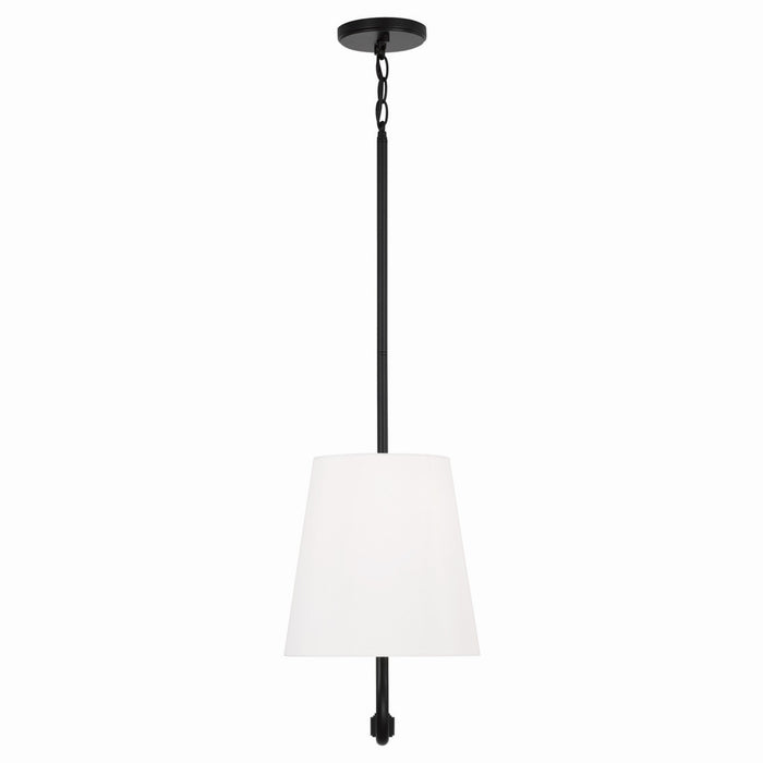 Capital Lighting 849421MB Two Light Island Pendant, Matte Black