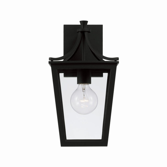 Capital Lighting 947911BK One Light Outdoor Wall Lantern, Black