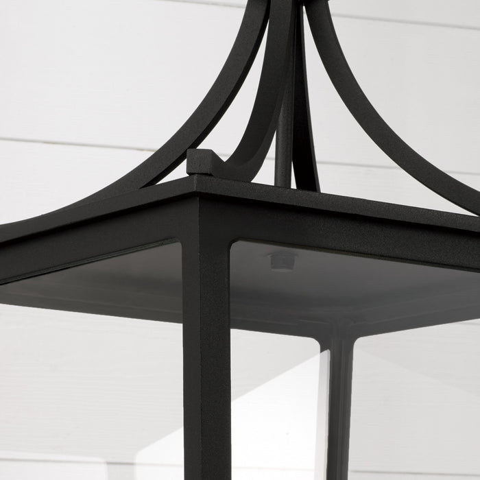 Capital Lighting 947943BK Four Light Outdoor Post Lantern, Black