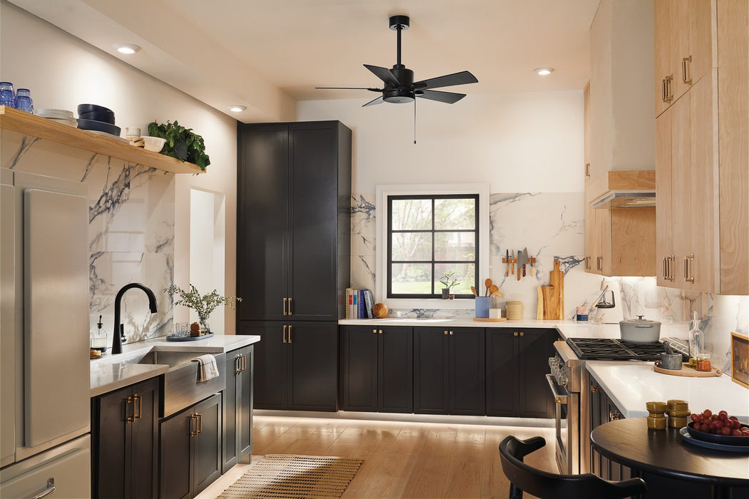 Kichler 330241SBK 42" Ceiling Fan, Satin Black