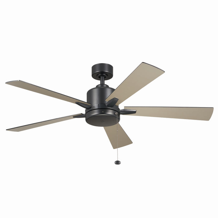 Kichler 330242SBK 52" Ceiling Fan, Satin Black