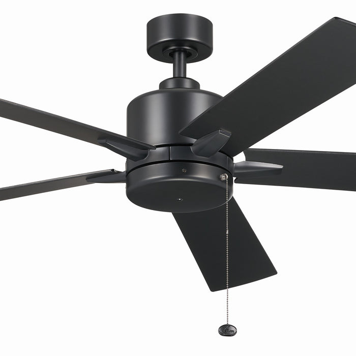 Kichler 330243SBK 60" Ceiling Fan, Satin Black