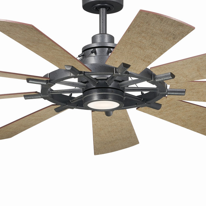 Kichler 300260AVI 60" Ceiling Fan, Anvil Iron