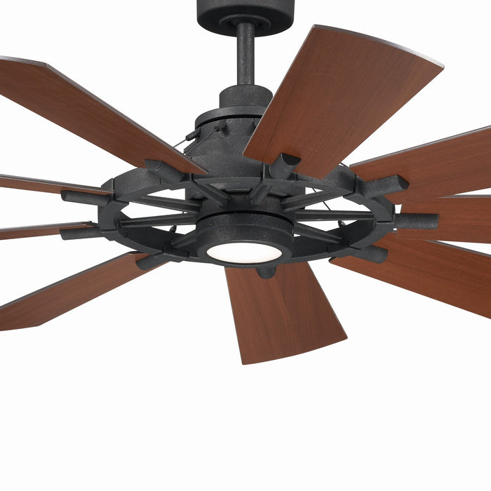 Kichler 300260DBK 60" Ceiling Fan, Distressed Black