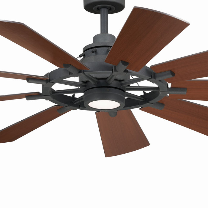 Kichler 300260WZC 60" Ceiling Fan, Weathered Zinc